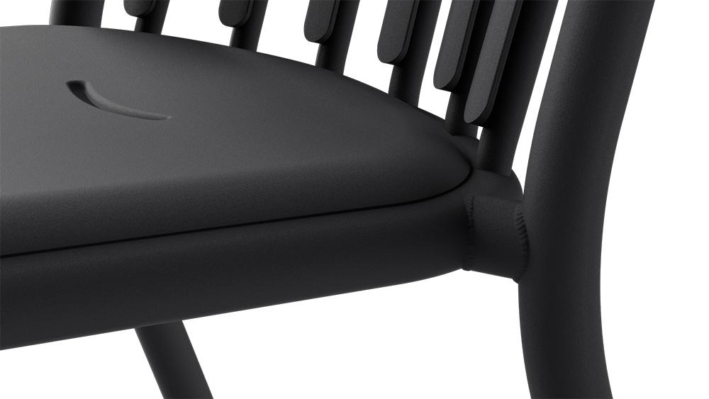 FATBOY set de 4 chaises d'extérieur avec accoudoirs FRED'S ARMCHAIR