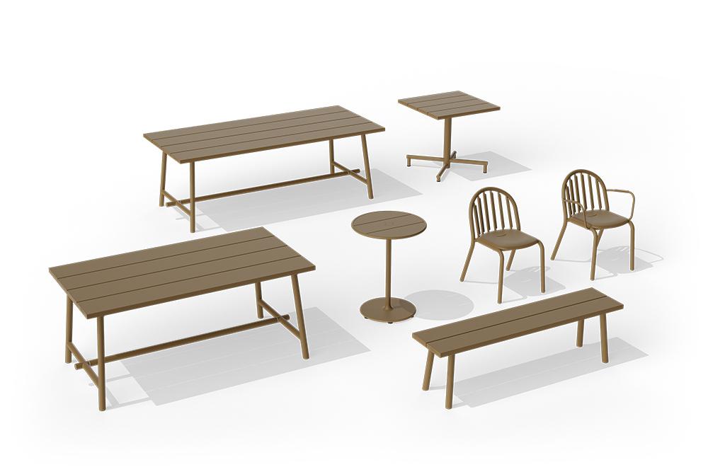 FATBOY table pour l'extérieur FRED'S MEDIUM TABLE