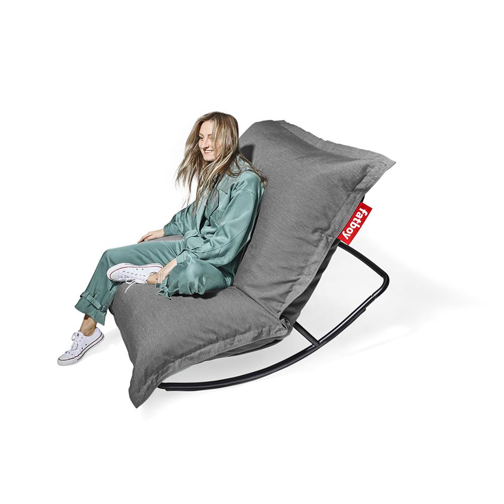 FATBOY fauteuil d'extérieur ORIGINAL OUTDOOR avec cadre à bascule ROCK'N ROLL