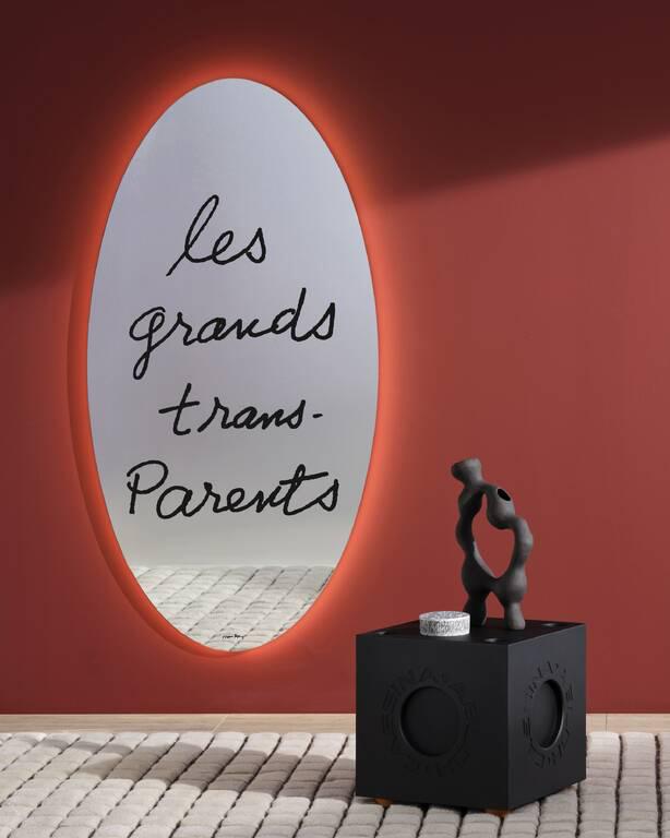 CASSINA miroir murale LES GRANDS TRANS-PARENTES