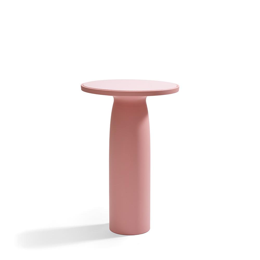 QEEBOO table haute pour l'intérieur et l'extérieur TOTO avec plateau en Durat Ø 70 cm