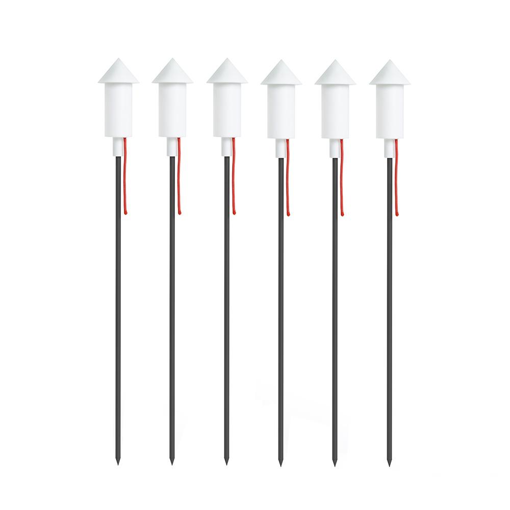 FATBOY set de 6 lampadaires solaires d'extérieur PRET A RACKET