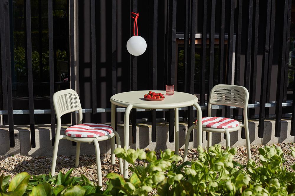 FATBOY set de 4 chaises d'extérieur TONÍ CHAIR