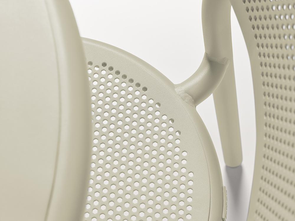 FATBOY set de 4 chaises d'exteur avec accoudoirs TONÍ ARMCHAIR