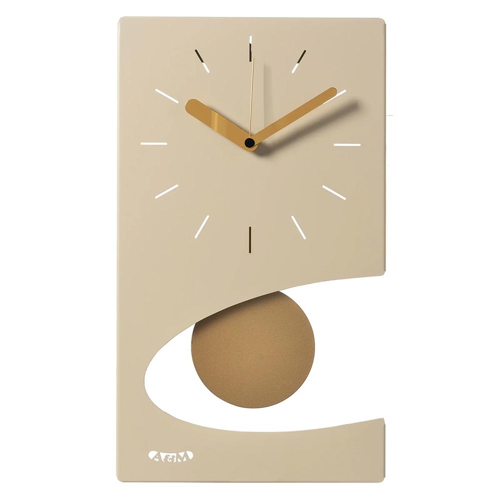 ARTI E MESTIERI horloge murale à pendule ECLIPSE