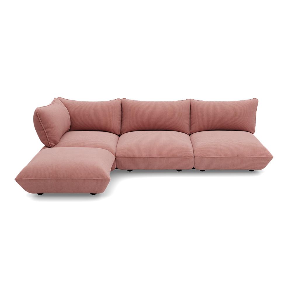 FATBOY canapé à 3 places SUMO CORNER SOFA LEFT CORD