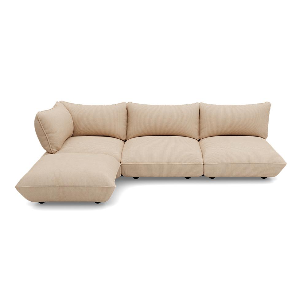 FATBOY canapé à 3 places SUMO CORNER SOFA LEFT CORD