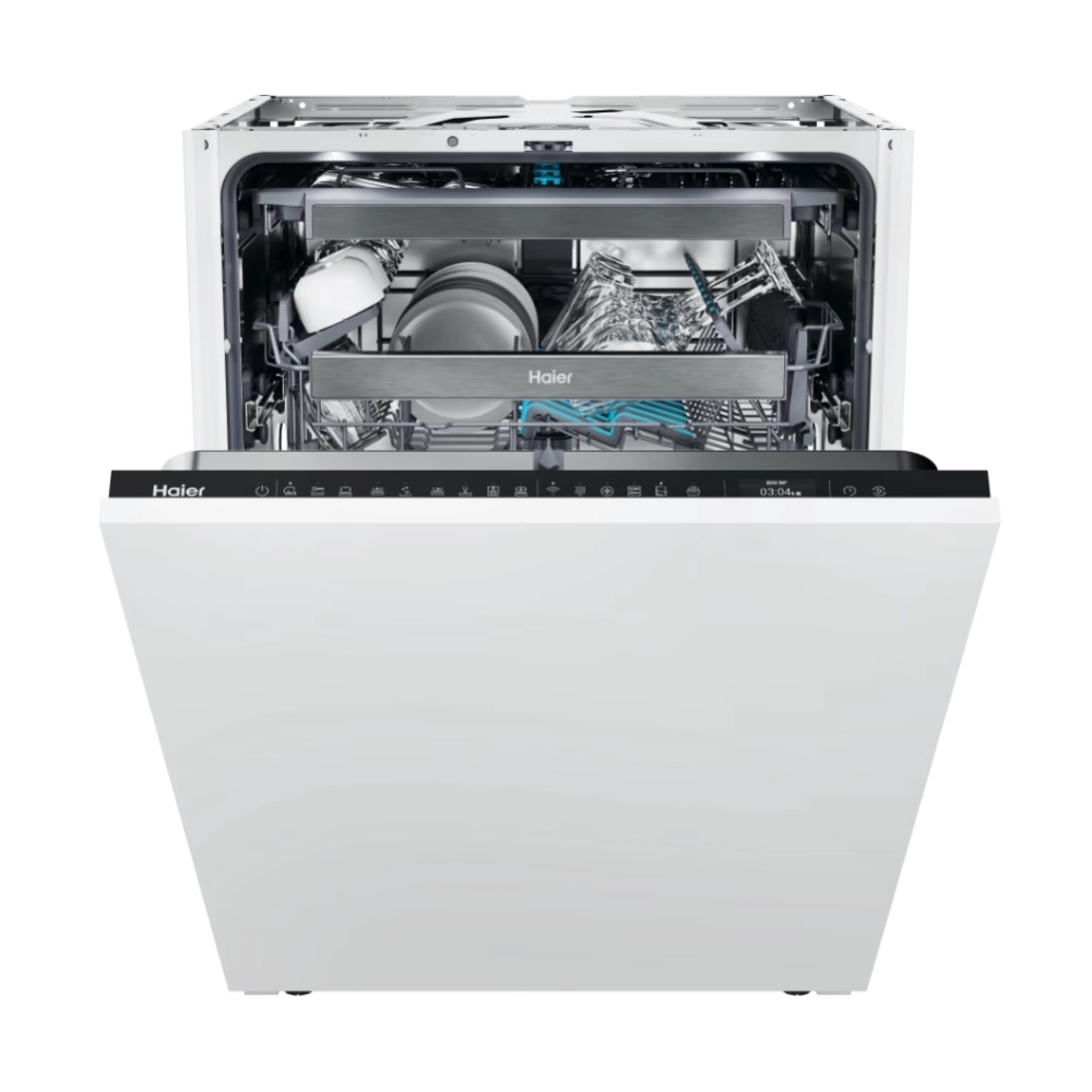 HAIER lave-vaisselle encastrable XS 63A4M4B, 16 couverts, classe A, 9 programmes