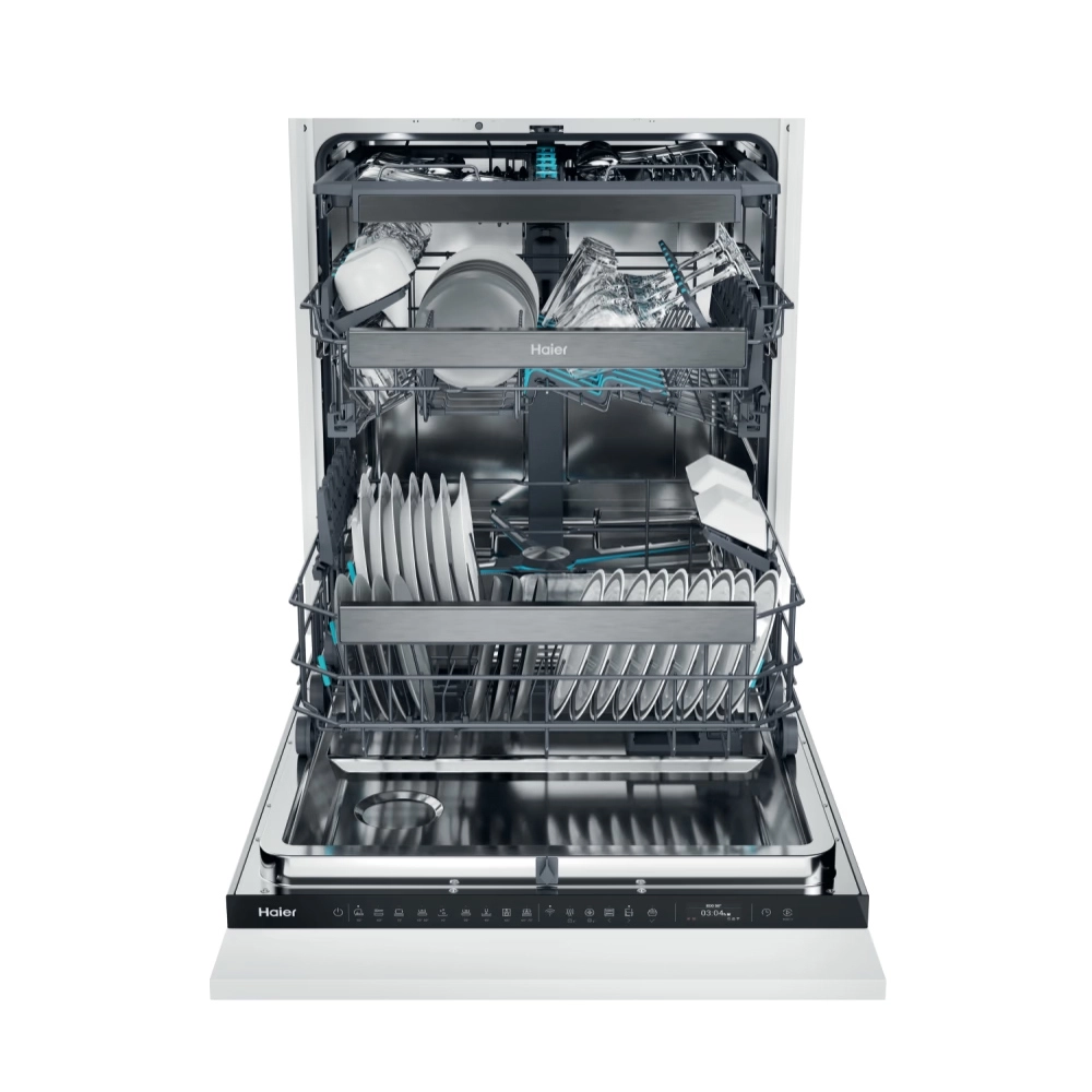 HAIER lave-vaisselle encastrable XS 63A4M4B, 16 couverts, classe A, 9 programmes