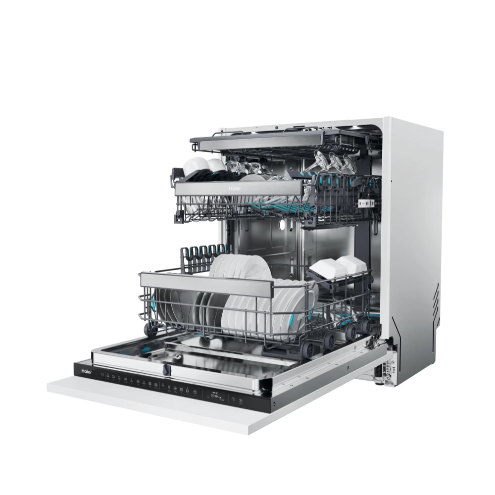 HAIER lave-vaisselle encastrable XS 63A4M4B, 16 couverts, classe A, 9 programmes
