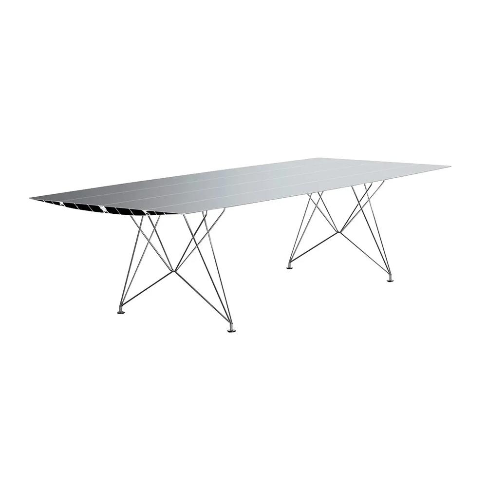 BD BARCELONA DESIGN table TABLE B STAINLESS STEEL LEGS