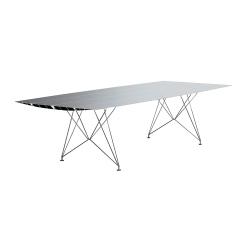 BD BARCELONA DESIGN table TABLE B STAINLESS STEEL LEGS