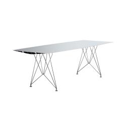 BD BARCELONA DESIGN table TABLE B STAINLESS STEEL LEGS