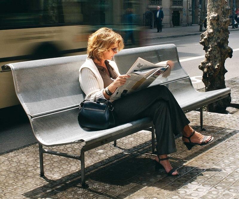 BD BARCELONA DESIGN banc d'extérieur PERFORANO