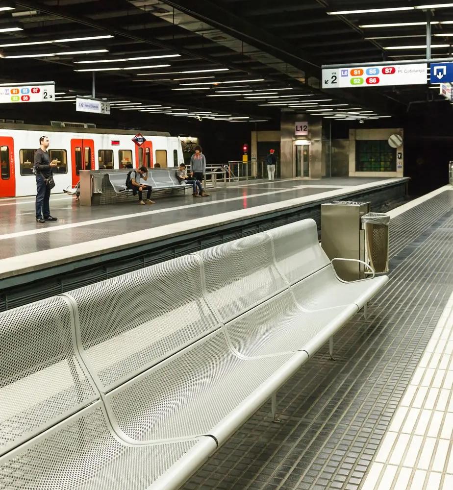 BD BARCELONA DESIGN banc d'extérieur PERFORANO