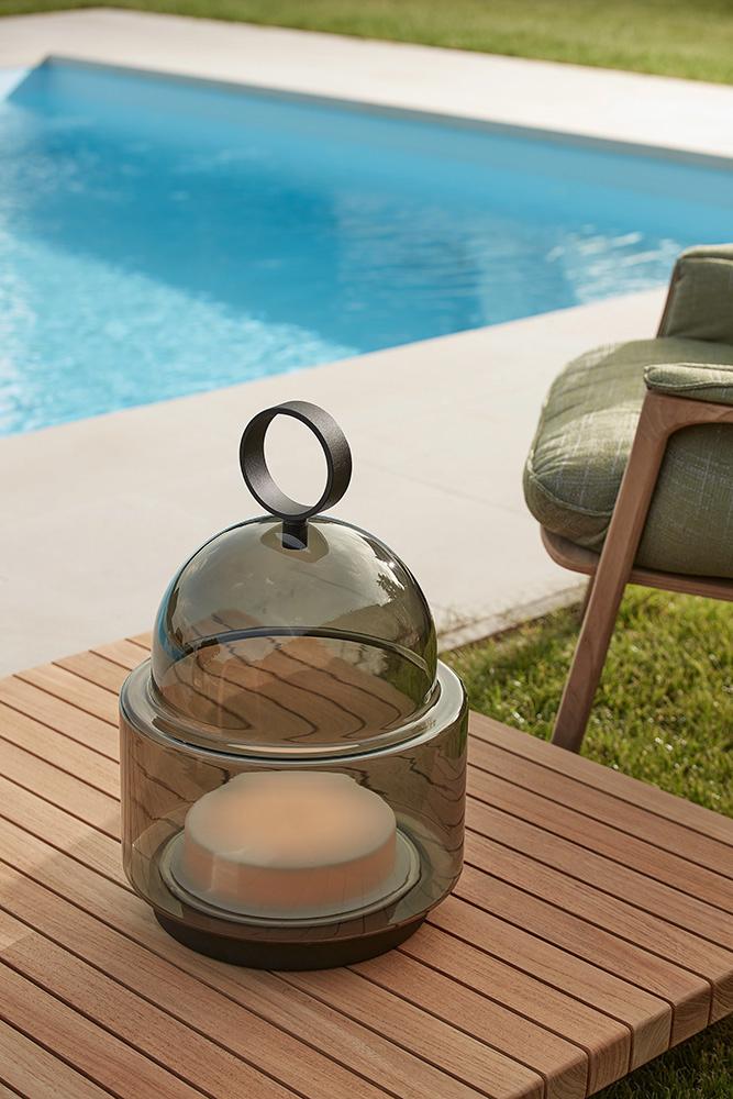 BROKIS lampe d'extérieur DOME NOMAD SMALL