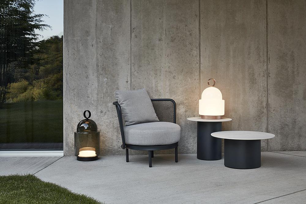 BROKIS lampe d'extérieur DOME NOMAD SMALL