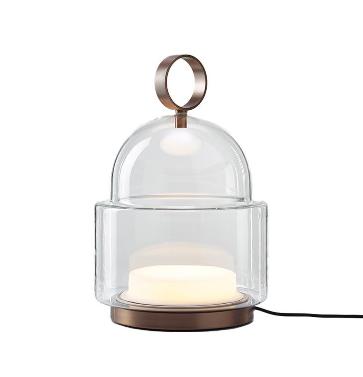 BROKIS lampadaire ou lampe de table DOME TABLE SMALL
