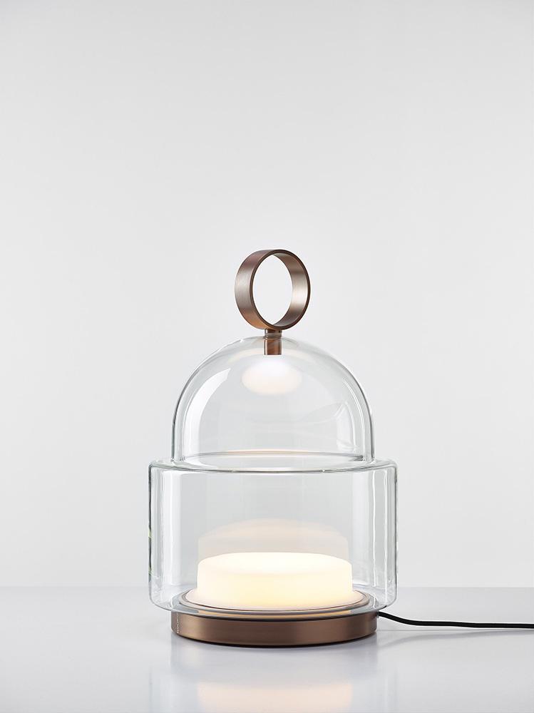 BROKIS lampadaire ou lampe de table DOME TABLE SMALL