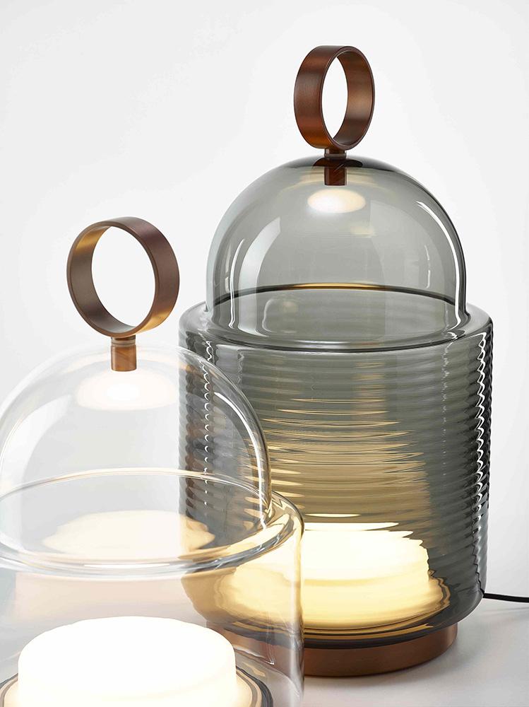 BROKIS lampadaire ou lampe de table DOME TABLE SMALL