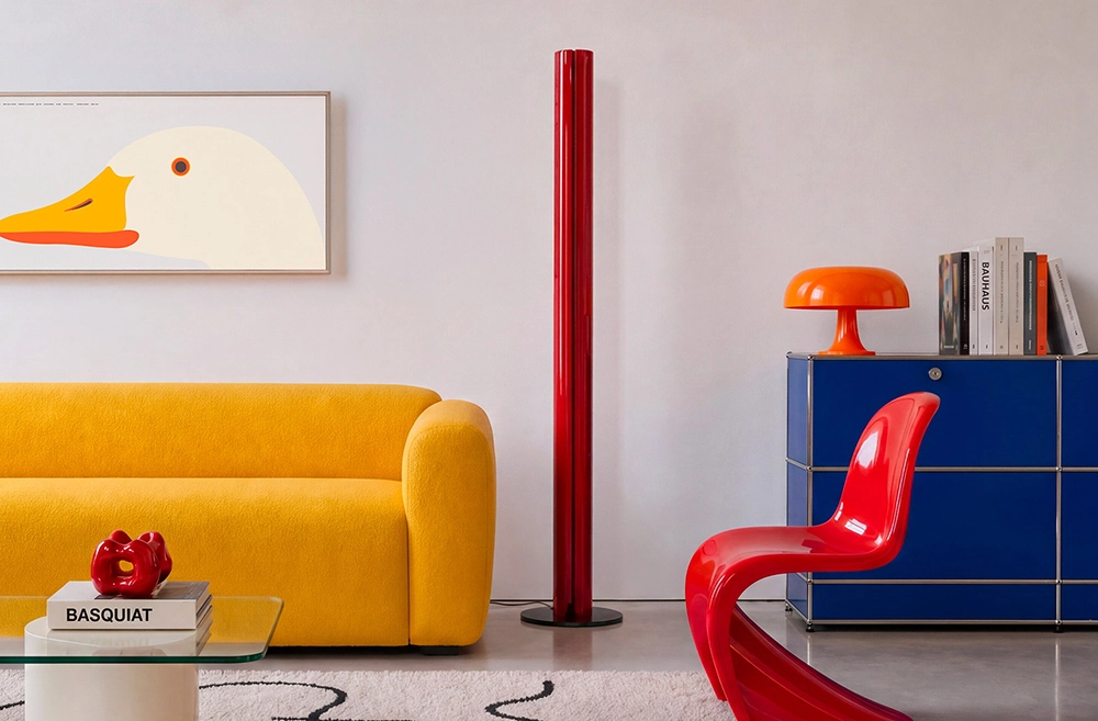 ARTEMIDE lampadaire MEGARON Special Edition 100 Anni Frattini