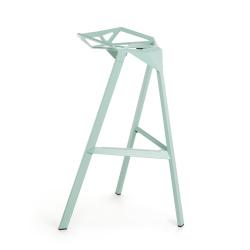 MAGIS set de 2 tabourets pour extérieur STOOL ONE H 84 cm