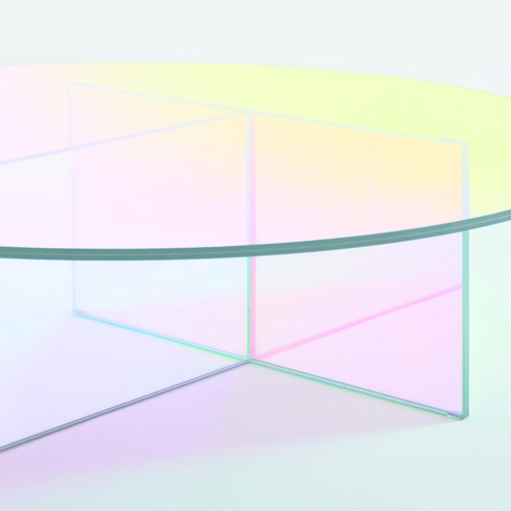 GLAS ITALIA table basse SHIMMER