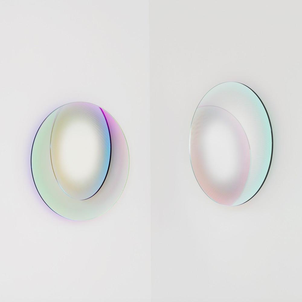 GLAS ITALIA miroir mural SHIMMER