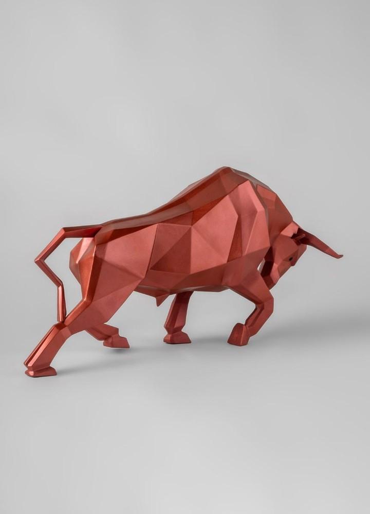 LLADRÓ objet décoratif TAUREAU