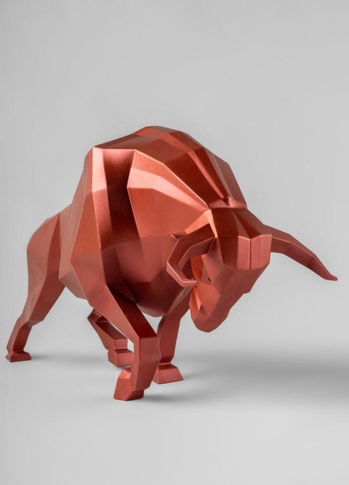 LLADRÓ objet décoratif TAUREAU