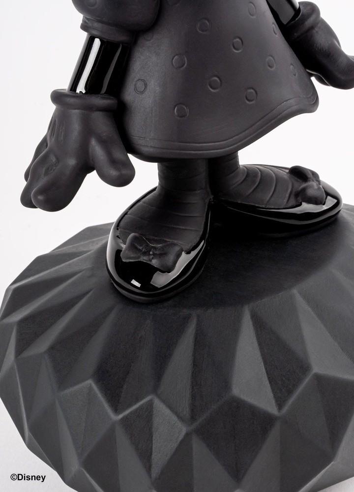 LLADRÓ objet décoratif MINNIE TOTAL BLACK Disney Collection