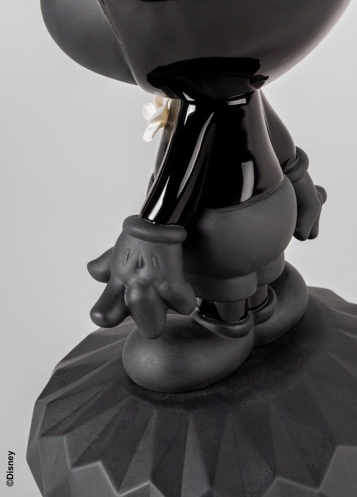 LLADRÓ objet décoratif MICKEY TOTAL BLACK Disney Collection