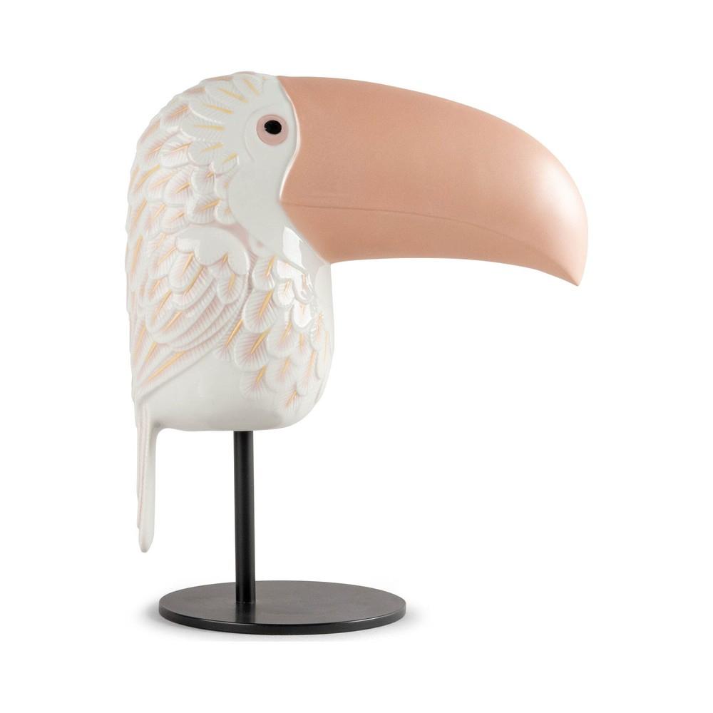 LLADRÓ objet décoratif FACE 2 FACE - TOUCAN