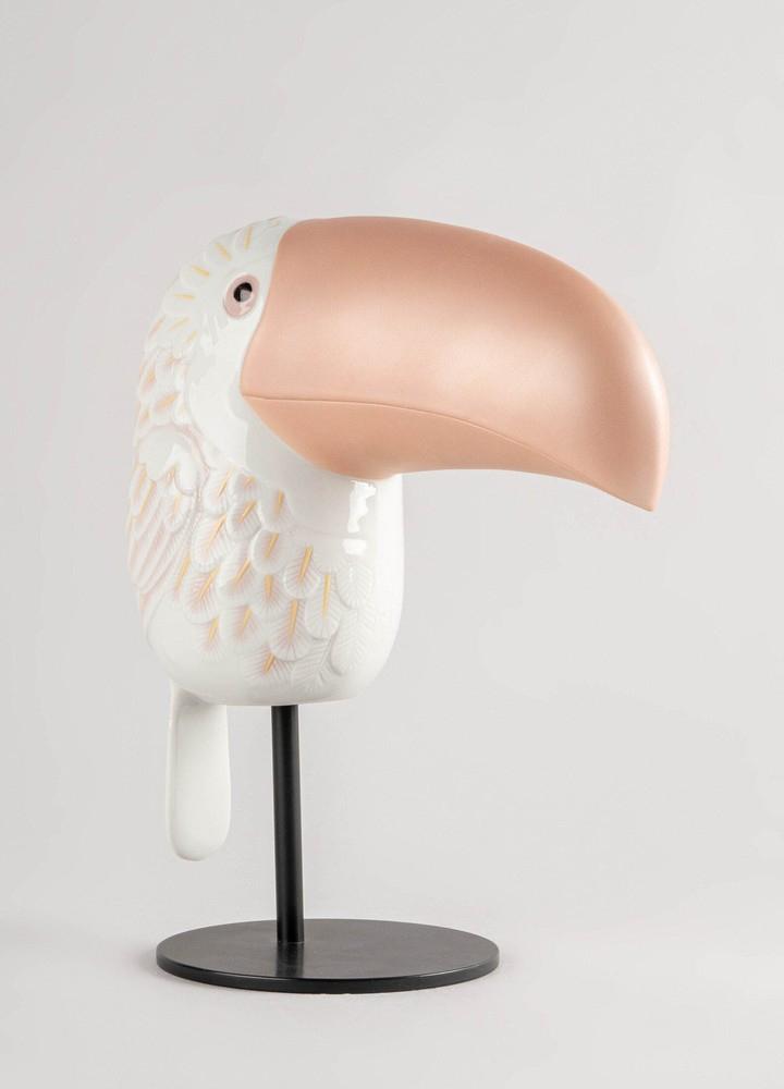 LLADRÓ objet décoratif FACE 2 FACE - TOUCAN