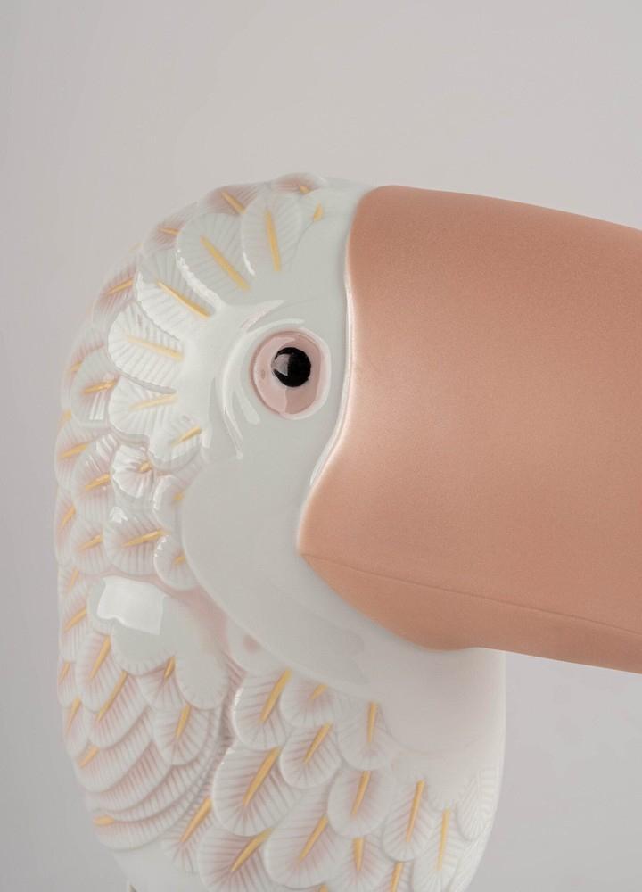 LLADRÓ objet décoratif FACE 2 FACE - TOUCAN