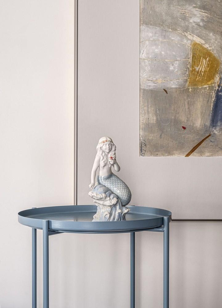 LLADRÓ objet décoratif PETITE SIRÈNE DE L'OCÉAN
