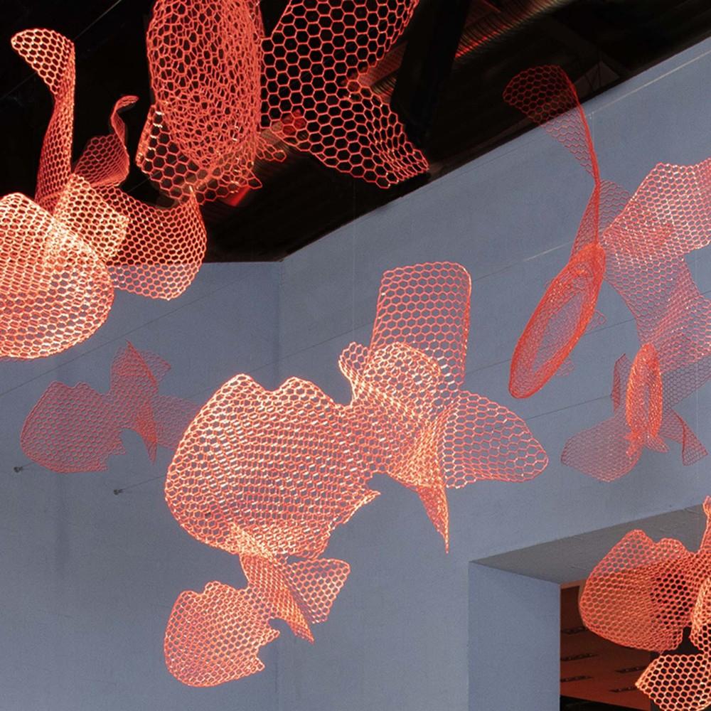 MAGIS sculpture suspendue FISH